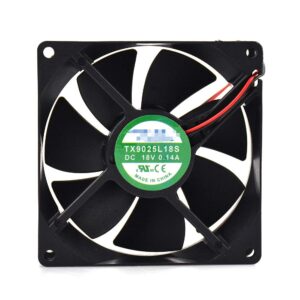 for tianxuan tx9025l18s 18v 0.14a 909025mm refrigerator thermostat cooling fan