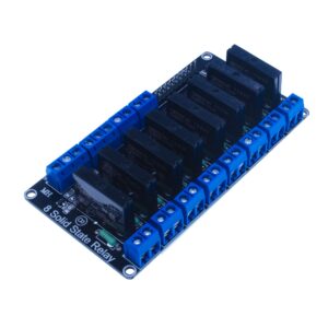 HUABAN 1PCS 8 Channel DC 5V Solid State Relay Module High Level G3MB-202P Relay SSR AVR DSP for Android