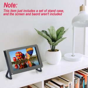 OSOYOO Protective Case Stand Holder for OSOYOO 5 Inch DSI Touch Screen LCD Display compatible with Raspberry Pi 4 3 3B+ 2