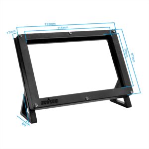 OSOYOO Protective Case Stand Holder for OSOYOO 5 Inch DSI Touch Screen LCD Display compatible with Raspberry Pi 4 3 3B+ 2