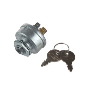 Larbi Lawn Mower Ignition Switch with 3 Position 2 Keys 5 Terminals Suit for Mower STD365402 24688 725-0267 925-0267 21064 42106