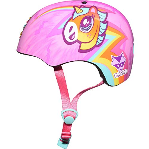 Raskullz Unicorn Bolt LED Helmet, Raskullz Unicorn Bolt LED Multi Child 5+ Helmet, Child Girl, Unicorn Bolt LED, Ages 5+