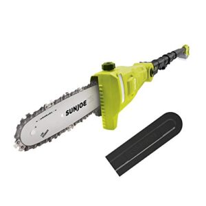 sun joe 24v-ps8-ct 24-volt ionmax cordless telescoping pole chainsaw, 8-inch, tool only