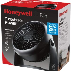 Honeywell HT-900 TurboForce Air Circulator Fan Black - 2 Pack (2) (2)