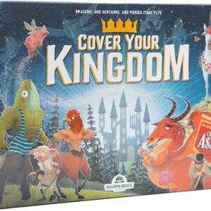 Grandpa Beck's Games Cover Your Kingdom | Cover Your Assets New & Very Obnoxious Brother | A Magically Malicious Party Game for 2-8 Players 9+