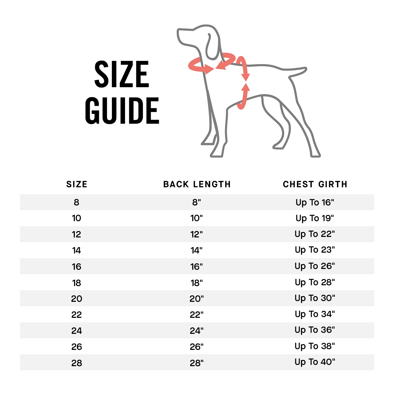 Canada Pooch Dog Slush Suit Dog Bodysuit for Rain and Snow Full Body Dog Suit Water-Resistant Dog Onesie (Black, 20 (19-21" Back Length))