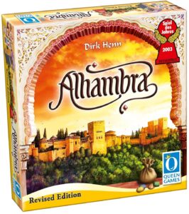 queen games alhambra: revised edition board game