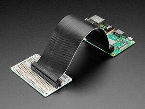 adafruit 4353 perma-proto 40-pin raspberry pi half-size pcb kit - with 2x20 header