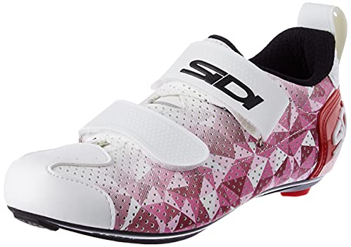 Sidi Unisex's Bicycle Shoes, Rose/Red/White, 38