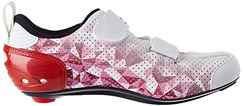 Sidi Unisex's Bicycle Shoes, Rose/Red/White, 38