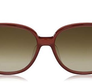 Kate Spade New York Unisex Alianna/g/s Sunglasses, 9R6/HA Salmon, 56, 9r6/Ha Salmon