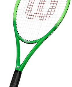Wilson Unisex-Adult Blade Feel PRO 105 Tennis Racket Black/Green Grip 3