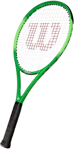 Wilson Unisex-Adult Blade Feel PRO 105 Tennis Racket Black/Green Grip 3