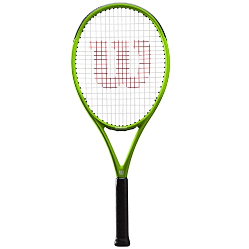 Wilson Unisex-Adult Blade Feel PRO 105 Tennis Racket Black/Green Grip 3