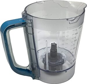 ninja 40oz pitcher bowl for bl200 bl201 bl205 bl206 bl207 kitchen system pulse blender, teal