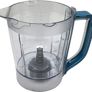 Ninja 40oz Pitcher Bowl for BL200 BL201 BL205 BL206 BL207 Kitchen System Pulse Blender, Teal