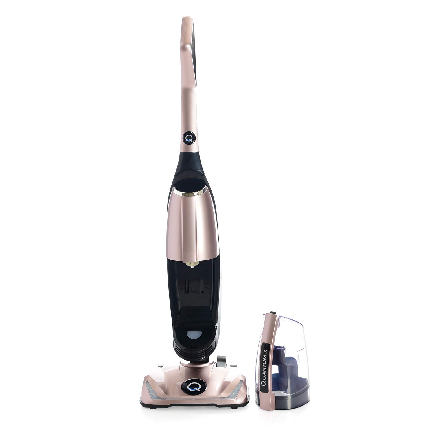 Quantum X Upright Water Vacuum Cleaner - No Filters, Telescopic Body, Pet Vacuum Cleaner and Picks Up Wet Spills, Unique Technology (Rose Gold) (Renewed)