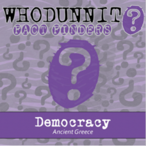 whodunnit? - ancient greece - democracy - knowledge building class activity