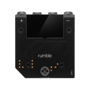 teenage engineering zm-2 rumble expansion module accessory kit with silent metronome for op-z portable synthesizer and multimedia sequencer