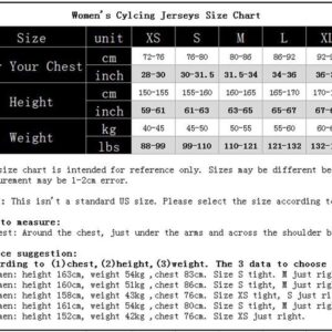 Cycling Jersey Women, Short Sleeve Bike Shirts Summer Road Bicycle Clothes Female Biking Tops Qiuck Dry S-3XL