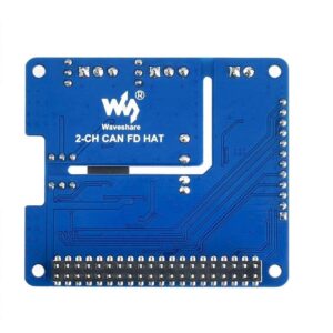 2-Channel CAN Bus HAT Isolated CAN FD Expansion HAT for Raspberry Pi ETH-USB-HUB-Box with Multi Onboard Protection Circuits Supports CAN2.0 CAN FD Protocols