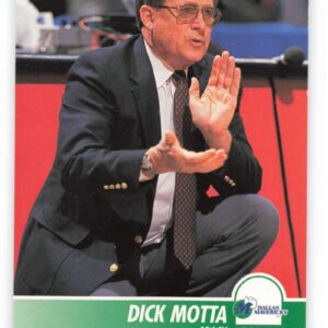 1994-95 Hoops #279 Dick Motta CO Dallas Mavericks Basketball NBA