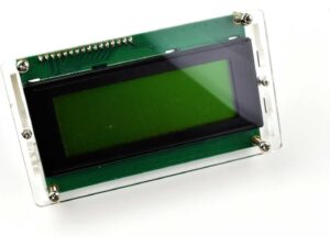canaduino lcd 2004 4x20 display acrylic lcd enclosure - fits lcd with i2c adapter as well