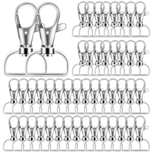 40pcs swivel snap hooks, premium lanyard snap hook for lanyard and sewing projects (3/4” inside width)