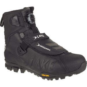 Lake Mxz304 Wide Mountain Bike Shoe - Men's Black, 50.0