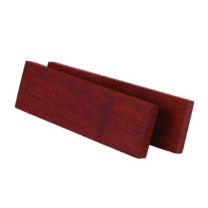 woodcraft bloodwood knife scale 3/8" x 1-1/2" x 5" pair