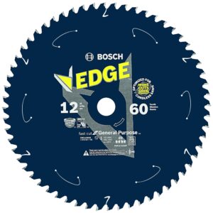 bosch cbcl1260m 12 in. 60 tooth edge cordless circular saw blade for general purpose