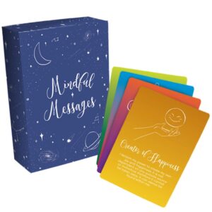 mindful messages positive affirmations meditation self care cards