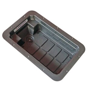 panther atv 55-9815 recessed trolling motor foot-control tray