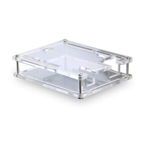 Treedix Acrylic Experimental Clear Case Compatible with Base-Plate Compatible with Arduino UNO R3 Board