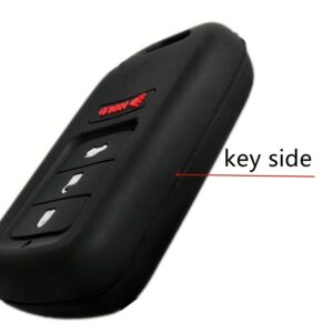 Smart Key Fob Cover Remote Case Keyless Protector Jacket for Honda Accord CR-V HR-V CR-Z 4 Buttons