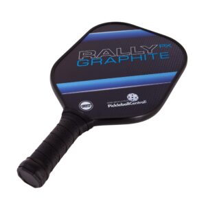 Rally Graphite Pickleball Paddle PX | Polymer Composite Honeycomb Core, Graphite Carbon Face | Lightweight | USAPA Approved | Blue