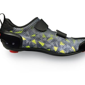 Sidi Shoes T-5 Air, Scape Cycling Men, Grey Yellow Black, 45