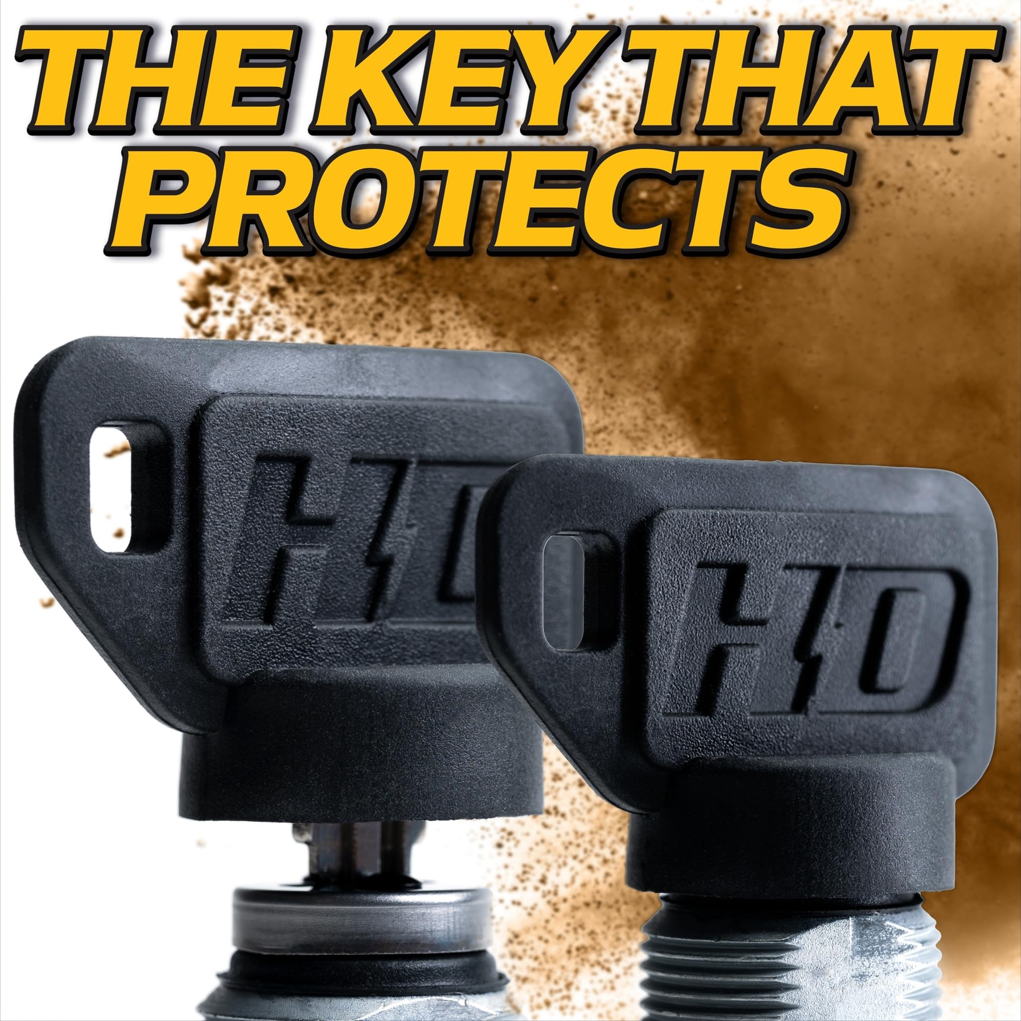 HD Switch Ignition Key Switch Replaces AYP, Husqvarna 574455401 w/Soft-Grip Umbrella Key Upgrade - Ultimate Protection