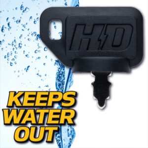 HD Switch Ignition Key Switch Replaces AYP, Husqvarna 574455401 w/Soft-Grip Umbrella Key Upgrade - Ultimate Protection