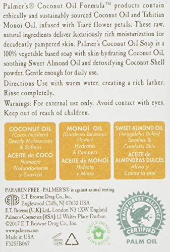 Palmer's Coconut Oil Soap, 3.5 Ounce