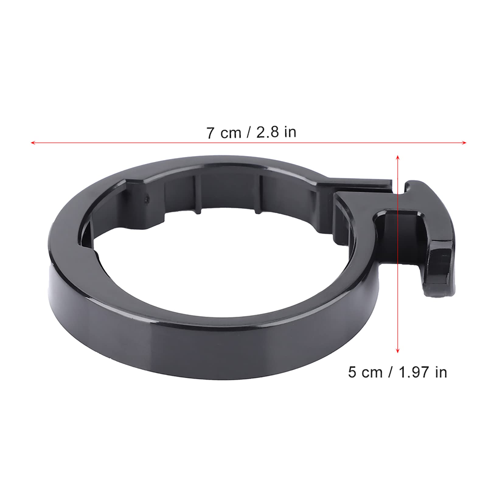 Electric Scooter Guard Ring, Plastic Wear-Resistant Circle Clasped Guard Ring Buckle Accessory for M365 Electric Scooter Parts