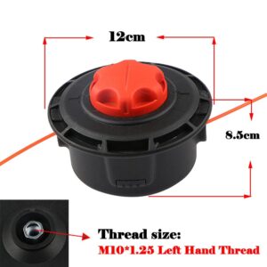 AILEETE 308923014 Reel Easy Trimmer Head for Toro 51954 51955 51974 51975 Weed Eater Head Replacement