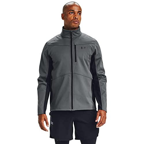 Under Armour Men's ColdGear Infrared Shield Jacket , Pitch Gray (012)/Black , Medium