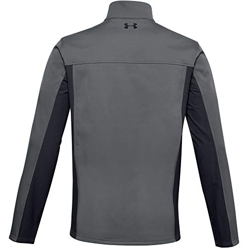 Under Armour Men's ColdGear Infrared Shield Jacket , Pitch Gray (012)/Black , Medium