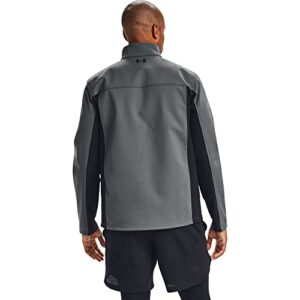 Under Armour Men's ColdGear Infrared Shield Jacket , Pitch Gray (012)/Black , Medium