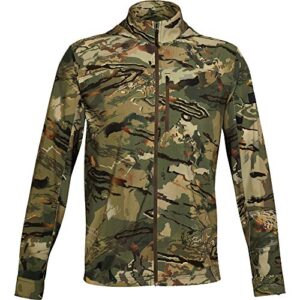 Under Armour Backwoods Hybrid Jacket, Ua Forest 2.0 Camo (988)/Black, Small