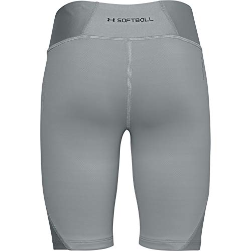 Under Armour Softball Slider 20, Baseball Gray (075)/Silver, Youth Medium