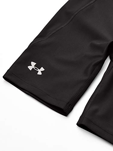 Under Armour Softball Slider 20, Black (001)/Silver, Youth X-Large