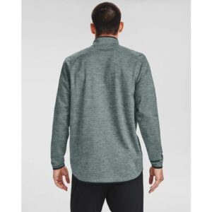 Under Armour Armour Fleece 1/2 Zip, Lichen Blue (424)/Black, Medium