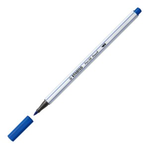 STABILO Pen 68 Brush Marker, Blue